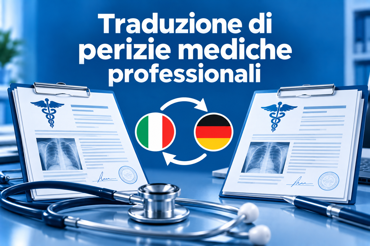 Traduzione perizia medica tedesco italiano